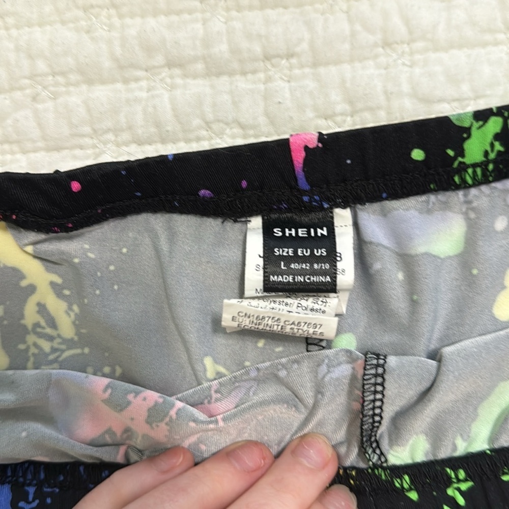 SHEIN Multicolor Paint Splash Set - Picture 2 of 4